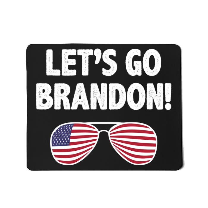 Let's Go Brandon Conservative F Biden Chant Mousepad