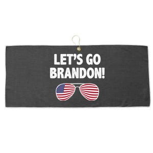 Let's Go Brandon Conservative F Biden Chant Large Microfiber Waffle Golf Towel