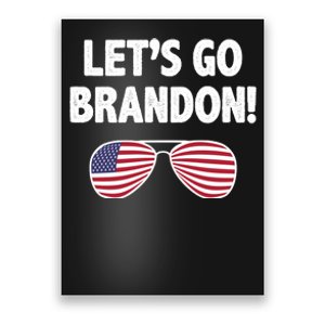 Let's Go Brandon Conservative F Biden Chant Poster