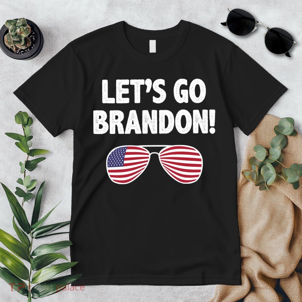 Let's Go Brandon Conservative F Biden Chant Premium T-Shirt