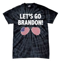 Let's Go Brandon Conservative F Biden Chant Tie-Dye T-Shirt