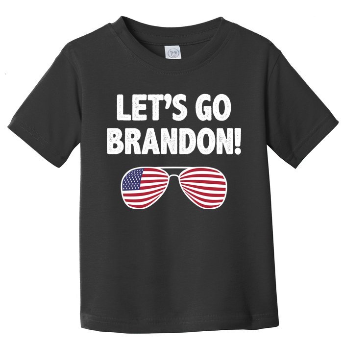 Let's Go Brandon Conservative F Biden Chant Toddler T-Shirt