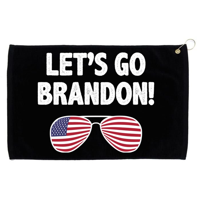 Let's Go Brandon Conservative F Biden Chant Grommeted Golf Towel