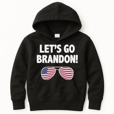 Let's Go Brandon Conservative F Biden Chant Kids Hoodie