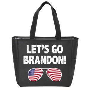 Let's Go Brandon Conservative F Biden Chant Zip Tote Bag