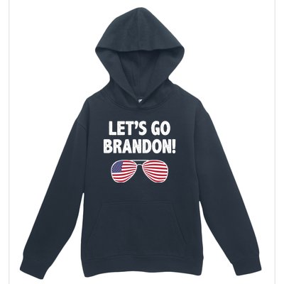 Let's Go Brandon Conservative F Biden Chant Urban Pullover Hoodie