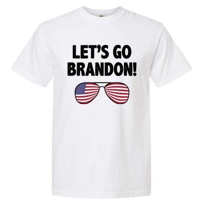 Let's Go Brandon Conservative F Biden Chant Garment-Dyed Heavyweight T-Shirt