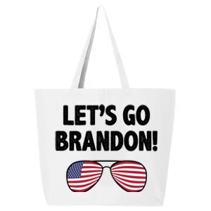 Let's Go Brandon Conservative F Biden Chant 25L Jumbo Tote