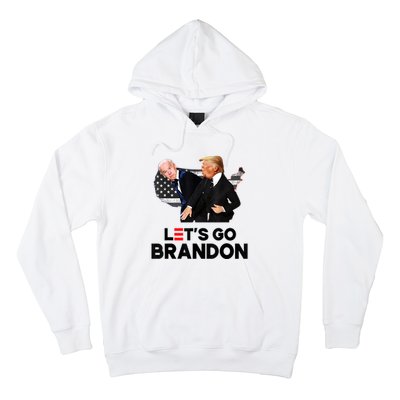 Lets Go Brandon Trump Slap Biden Funny Pro Trump Support Hoodie