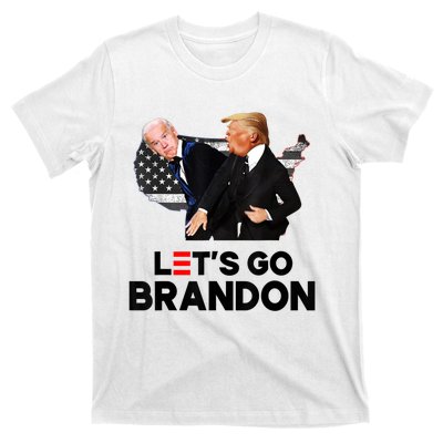 Lets Go Brandon Trump Slap Biden Funny Pro Trump Support T-Shirt