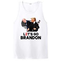 Lets Go Brandon Trump Slap Biden Funny Pro Trump Support PosiCharge Competitor Tank