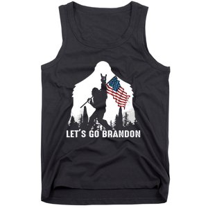 Lets Go Brandon Bigfoot Tank Top