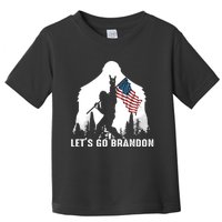 Lets Go Brandon Bigfoot Toddler T-Shirt