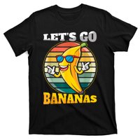 LetS Go Bananas Retro Banana Meme Funny Banana Vintage T-Shirt