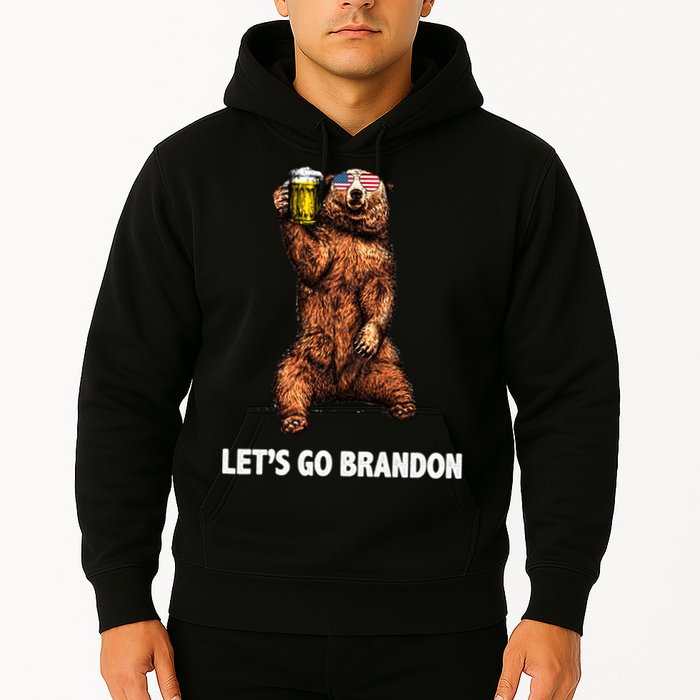 Let's Go Brandon Cheers American Bear Hoodie