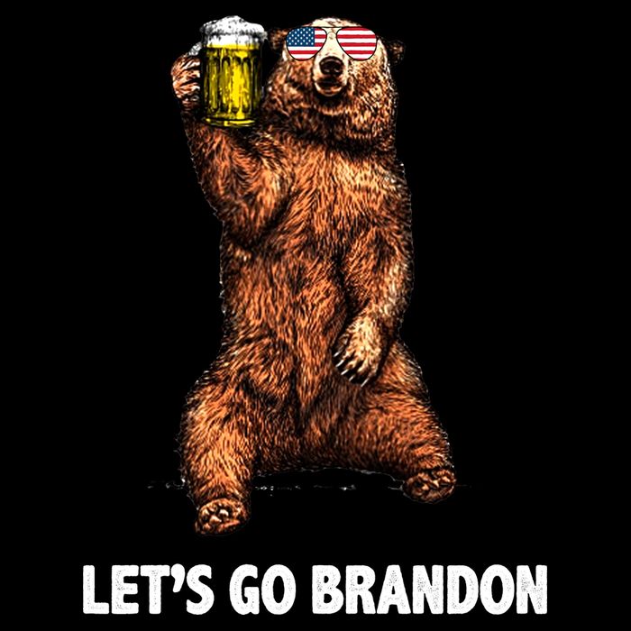 Let's Go Brandon Cheers American Bear Hoodie