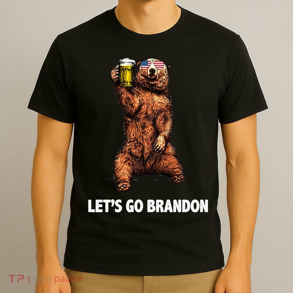 Let's Go Brandon Cheers American Bear T-Shirt