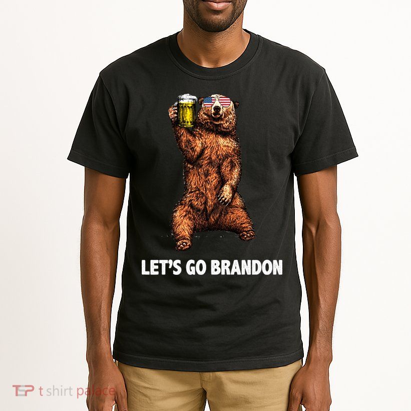 Let's Go Brandon Cheers American Bear Tall T-Shirt