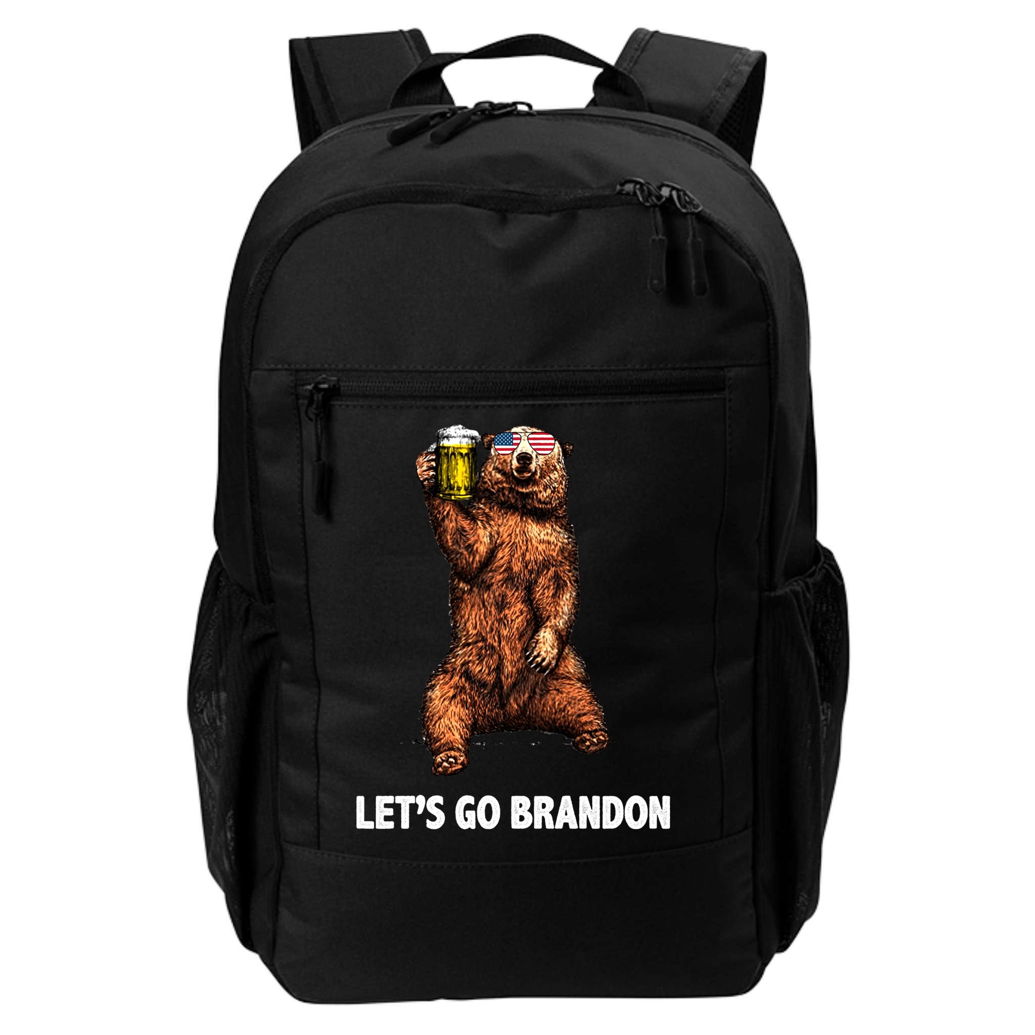 Let's Go Brandon Cheers American Bear Backpack