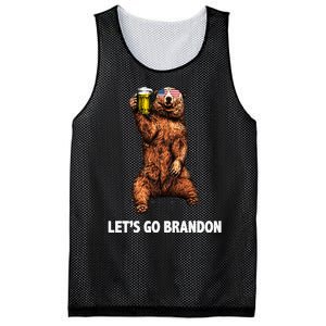 Let's Go Brandon Cheers American Bear Mesh Reversible Basketball Jersey Tank