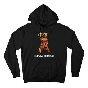 Let's Go Brandon Cheers American Bear Tall Hoodie