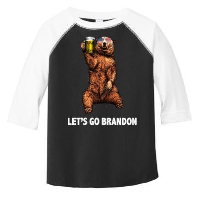 Let's Go Brandon Cheers American Bear Toddler Fine Jersey T-Shirt