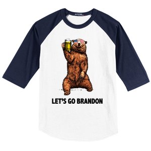 Let's Go Brandon Cheers American Bear Baseball Sleeve Shirt