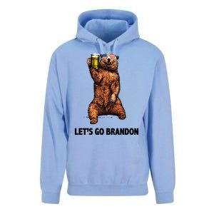 Let's Go Brandon Cheers American Bear Unisex Surf Hoodie