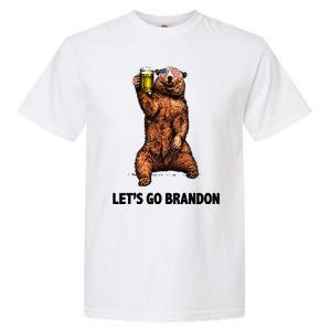 Let's Go Brandon Cheers American Bear Garment-Dyed Heavyweight T-Shirt