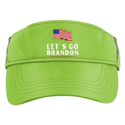 Lets Go Brandon Shirt Funny Trending Lets Go Brandon Meme Adult Drive Performance Visor