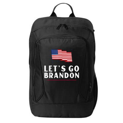 Lets Go Brandon Shirt Funny Trending Lets Go Brandon Meme City Backpack
