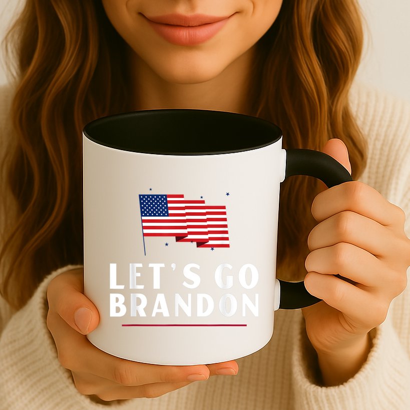 Lets Go Brandon Shirt Funny Trending Lets Go Brandon Meme Mug