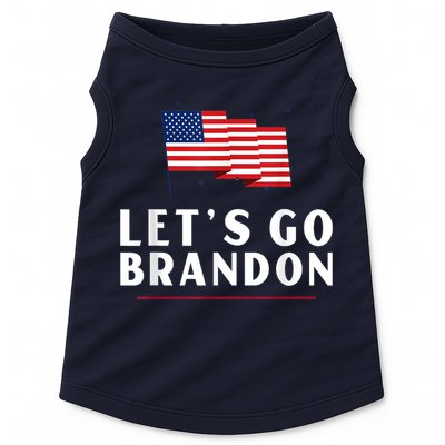 Lets Go Brandon Shirt Funny Trending Lets Go Brandon Meme Doggie Tank