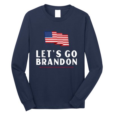 Lets Go Brandon Shirt Funny Trending Lets Go Brandon Meme Long Sleeve Shirt