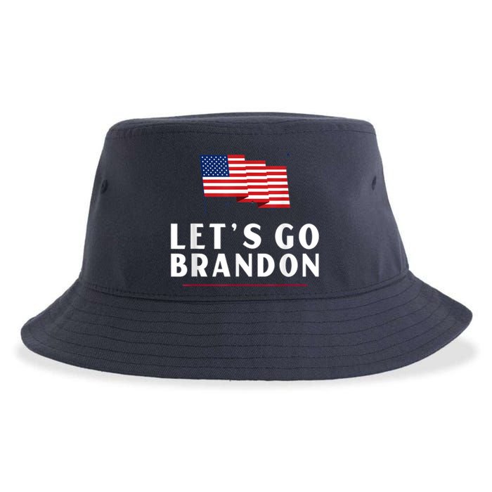 Lets Go Brandon Shirt Funny Trending Lets Go Brandon Meme Sustainable Bucket Hat