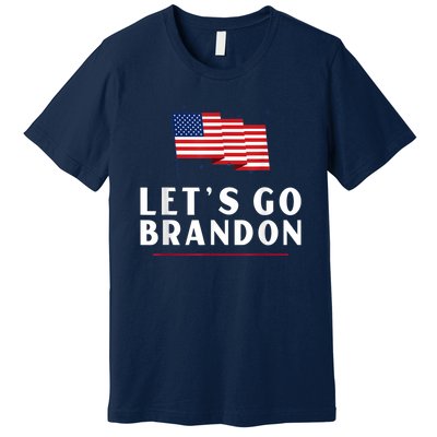 Lets Go Brandon Shirt Funny Trending Lets Go Brandon Meme Premium T-Shirt