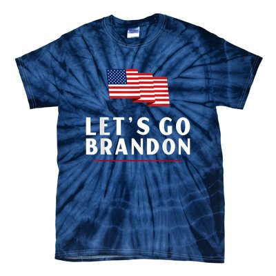 Lets Go Brandon Shirt Funny Trending Lets Go Brandon Meme Tie-Dye T-Shirt