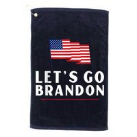 Lets Go Brandon Shirt Funny Trending Lets Go Brandon Meme Golf Towel