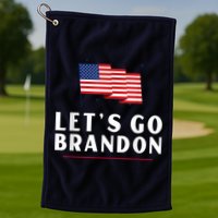 Lets Go Brandon Shirt Funny Trending Lets Go Brandon Meme Golf Towel