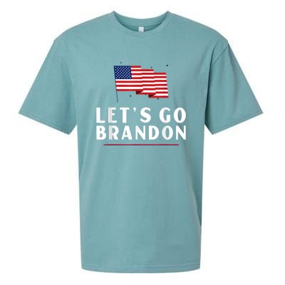 Lets Go Brandon Shirt Funny Trending Lets Go Brandon Meme Sueded Cloud Jersey T-Shirt