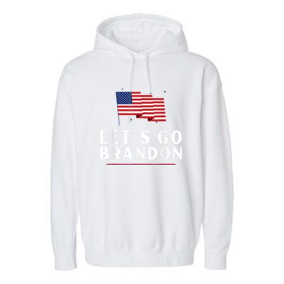 Lets Go Brandon Shirt Funny Trending Lets Go Brandon Meme Garment-Dyed Fleece Hoodie