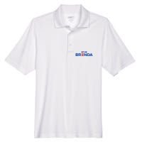 LetS Go Brenda Kamala 2024 Men's Origin Performance Pique Polo