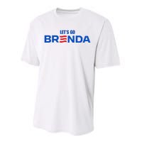 LetS Go Brenda Kamala 2024 Performance Sprint T-Shirt