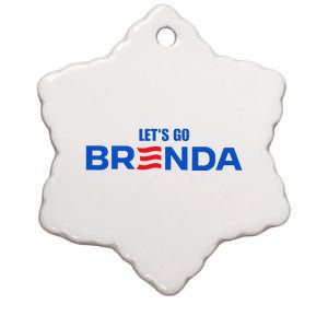 LetS Go Brenda Kamala 2024 Ceramic Star Ornament