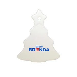 LetS Go Brenda Kamala 2024 Ceramic Tree Ornament