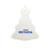 LetS Go Brenda Kamala 2024 Ceramic Tree Ornament