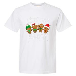 Let's Get Baked Funny Merry Christmas Cookies Gingerbread Garment-Dyed Heavyweight T-Shirt