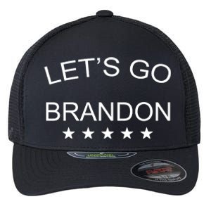 Let's Go Brandon Funny Joe Biden Flexfit Unipanel Trucker Cap