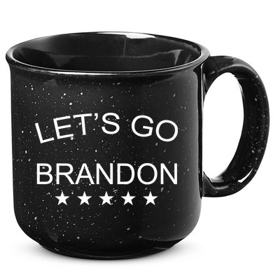 Let's Go Brandon Funny Joe Biden 15oz Campfire Ceramic Mug