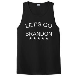 Let's Go Brandon Funny Joe Biden PosiCharge Competitor Tank